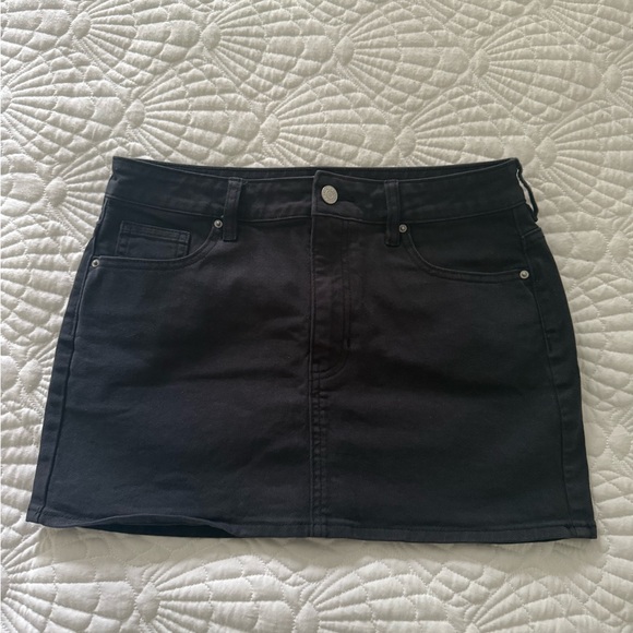 Pacsun Black Denim Skirt - Picture 1 of 4